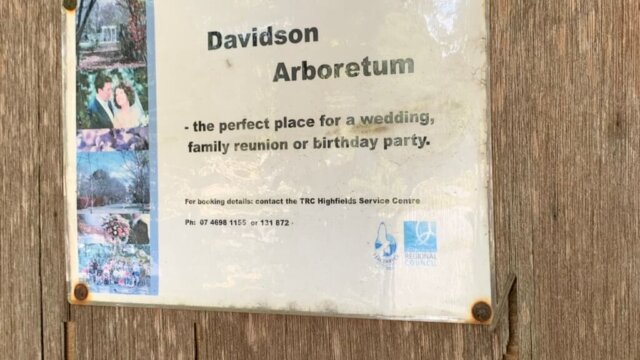 Davidson arboretum info